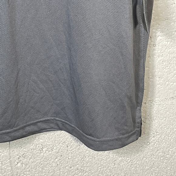 PGA Tour Men's Birdseye Textured Performance Polo Shirt Tradewinds Large - Picture 5 of 8